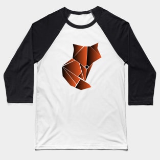 Geometric fox Baseball T-Shirt